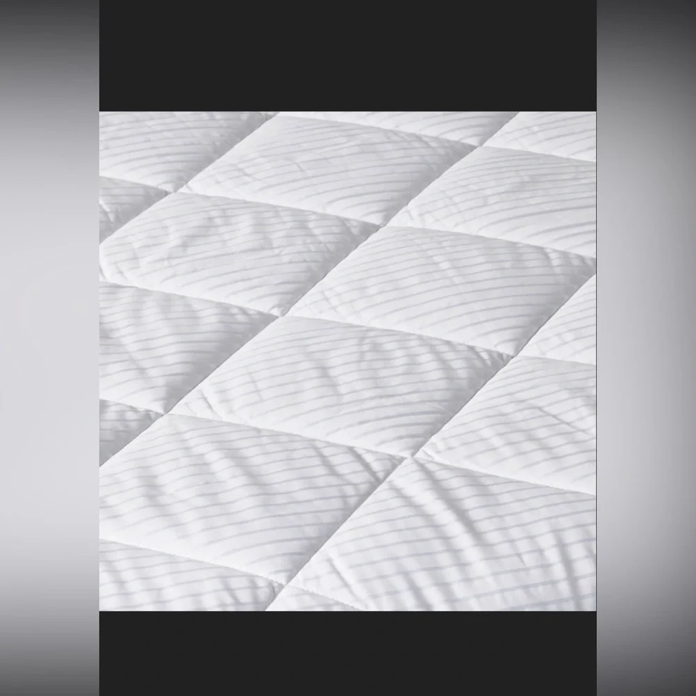 Casaluna cool plush Mattress padWhite quilted design/Waterproof/Moisture-wicking